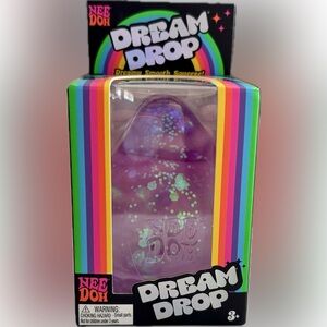 NeeDoh Pink Sparkle Dream Drop Squishy Toy